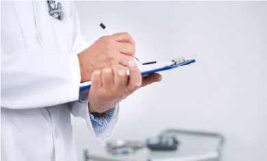 现场得出分析结果